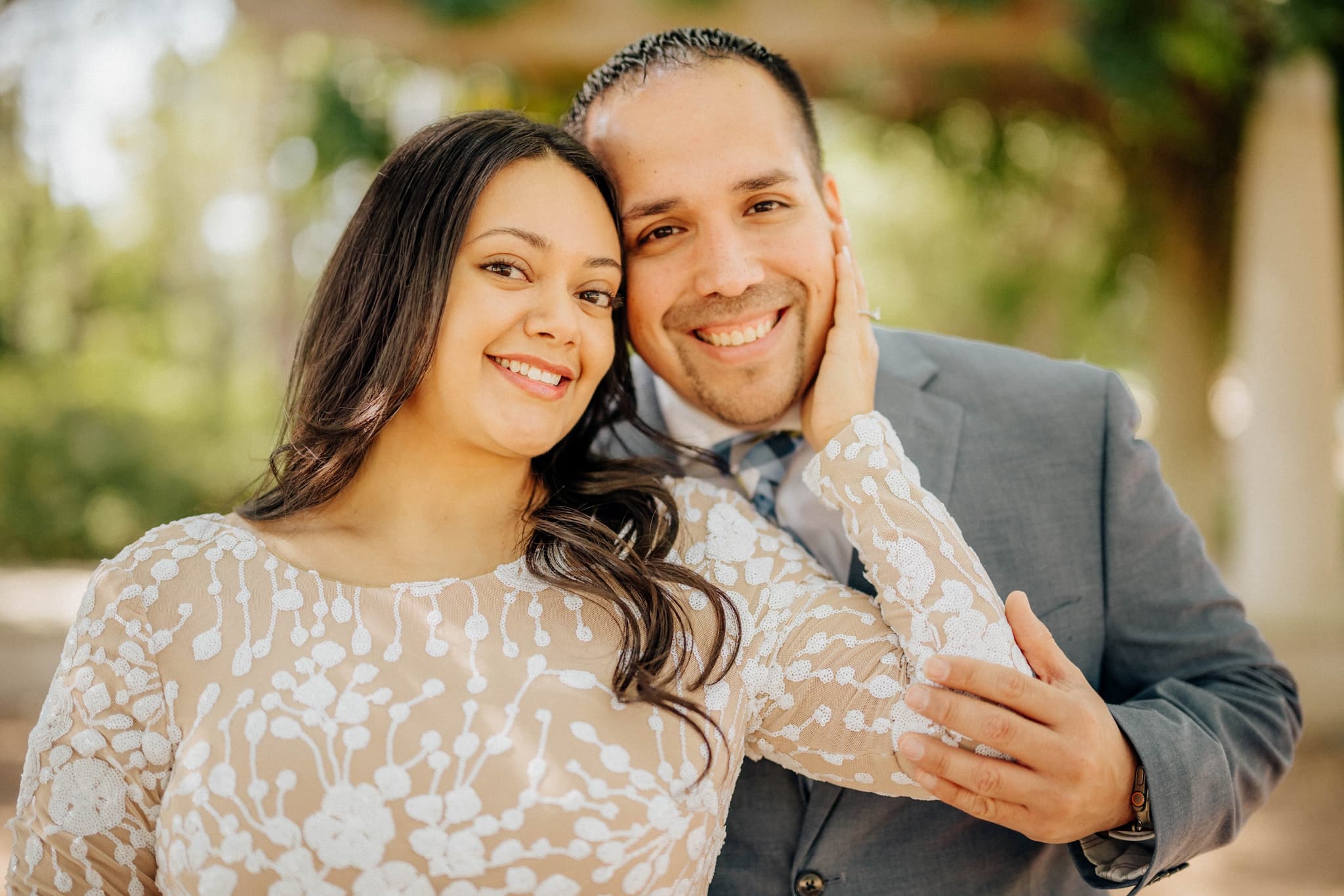 A Heartwarming Engagement Session with Magali and Jerry at Hermann Park, Houston, TX