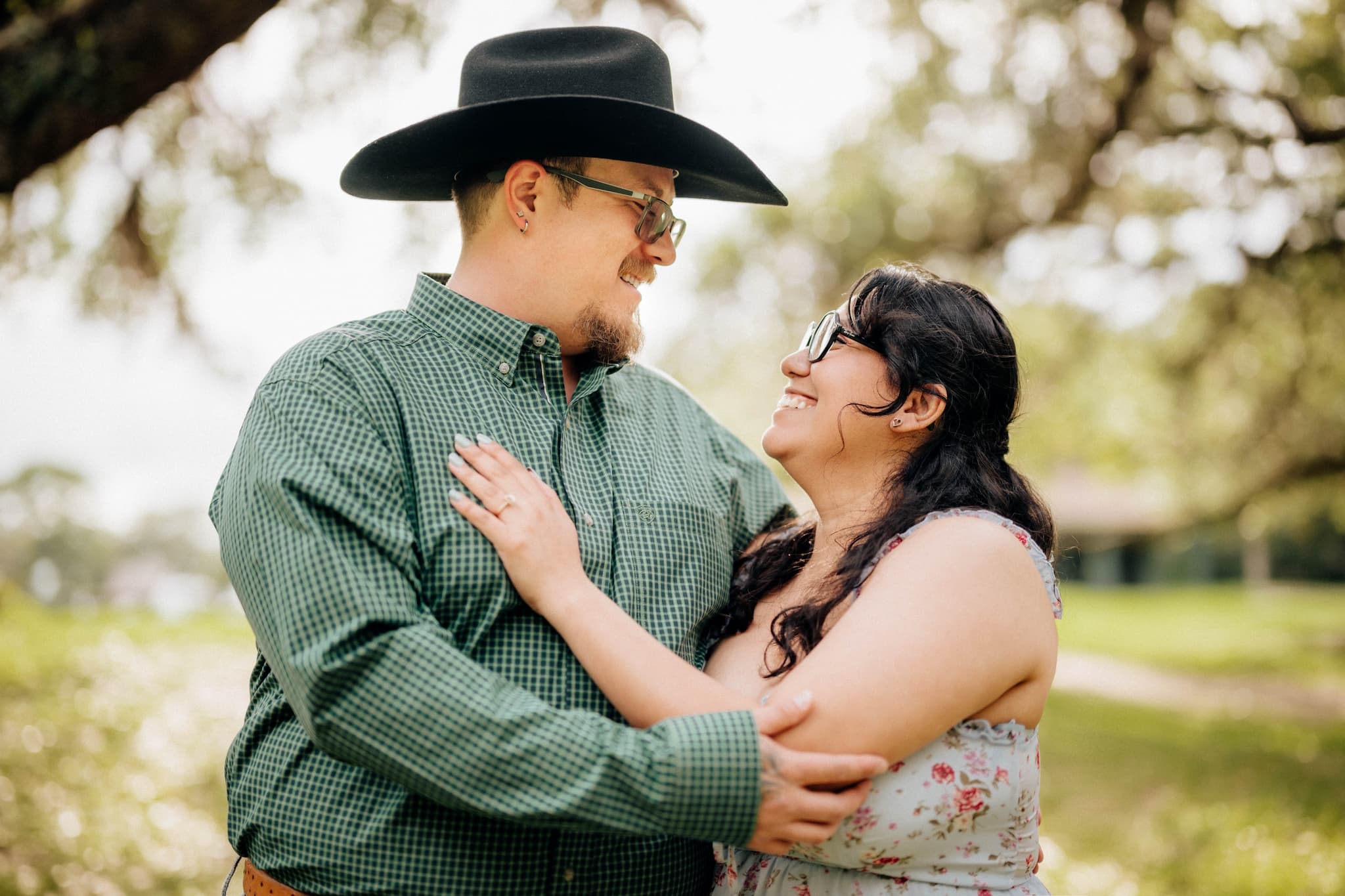 Engagement Session in Brazos Bend State Park: The Love Story of Maria & Richard